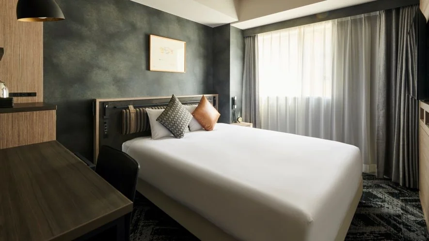 シングル18㎡/アーバンスタイル【プレミアルーム】ベッド幅160cm※バスタブなし