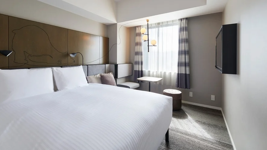 【ダブル】17.25~17.95㎡/観光やビジネス利用など幅広いニーズにお応えする機能性に優れた客室